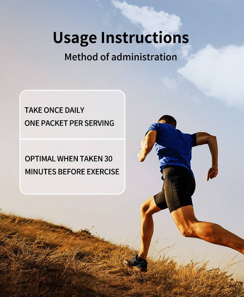 HANDLOVE Speed Up And Endurance Nutrition (30 confezioni/scatola) per maratona/corsa su sentiero/triathlon FDA_voghion.com