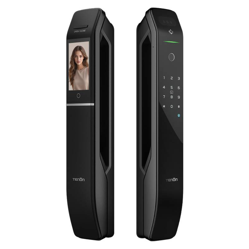 3D Face Fingerprint Recognition Residential Door Locks Tenon A6 Pro_voghion.com