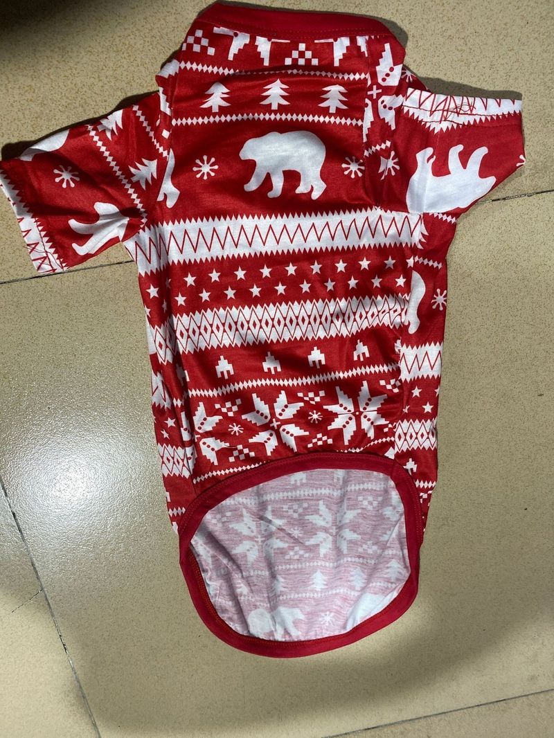 Warm Christmas Family Pajamas Set Cotton Loungewear For Parents And Children Winter Holiday_voghion.com