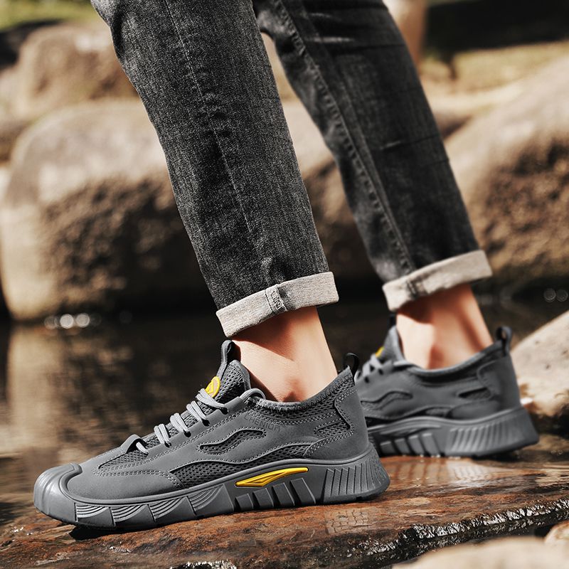 Neu Anti-spritzwasser Mid-top Warme Outdoor Wanderschuhe Wanderschuhe_voghion.com
