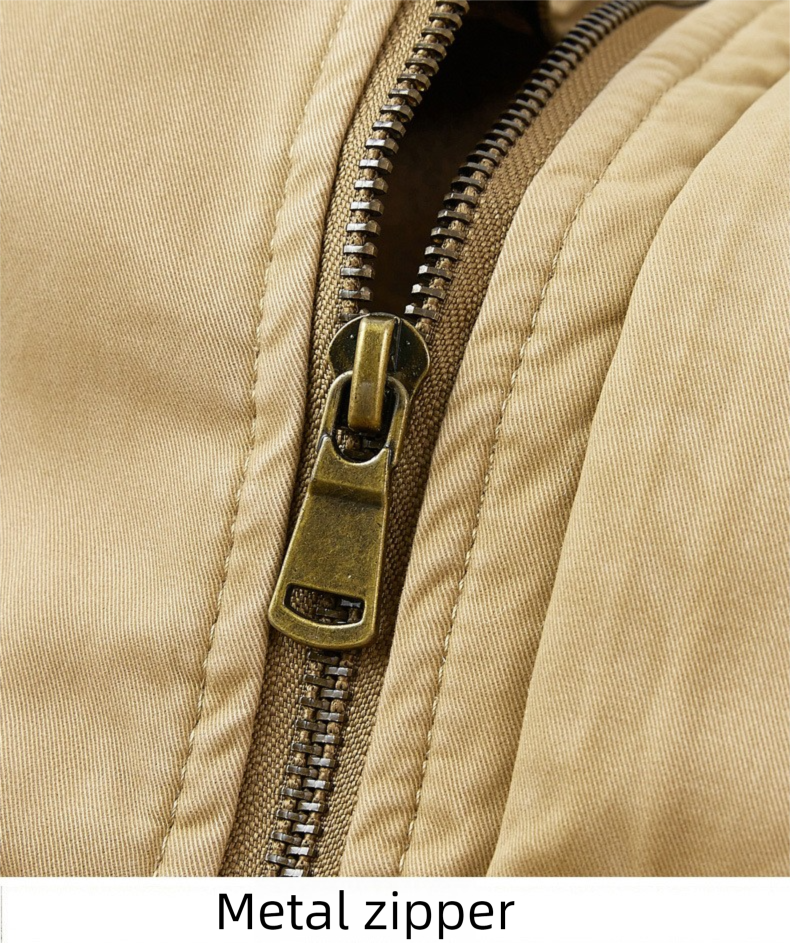 Giacca da uomo in cotone con lana di agnello, giacca invernale foderata in pile, vestibilità ampia, taglie forti, mezza età, calda, casual, anziani_voghion.com