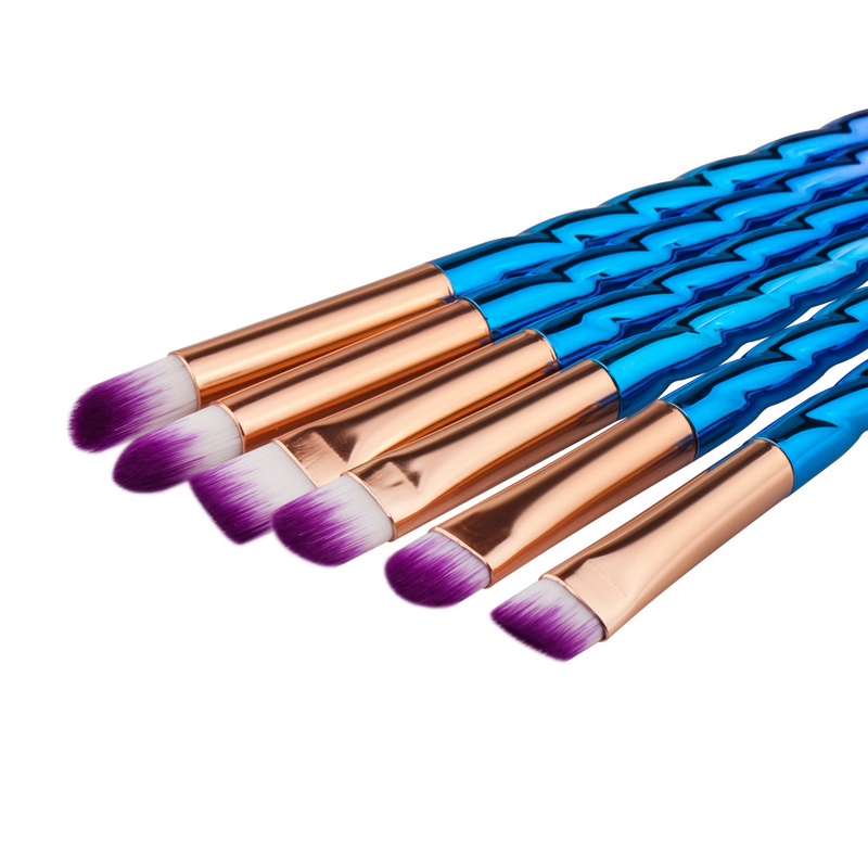 6 pcs makeup brushes, eye brushes, eyeliner brushes, unicorn set, beauty tools GUJHUI_voghion.com