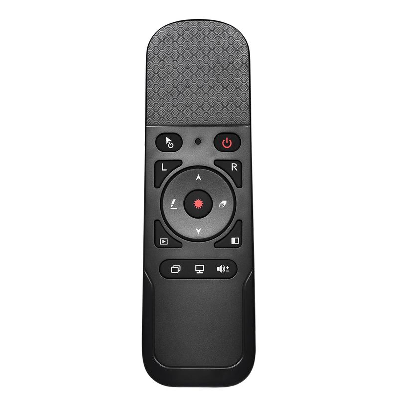 Pointeur Laser Air Mouse sans fil 2.4G, Gyroscope 6 Gxes, présentateur, télécommande pour présentation PPT_voghion.com