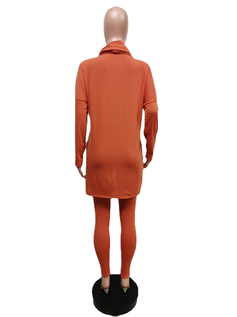 Modisches, asymmetrisches Cover-Hüftschlankheits-Zweiteiler-Set für Damen_voghion.com