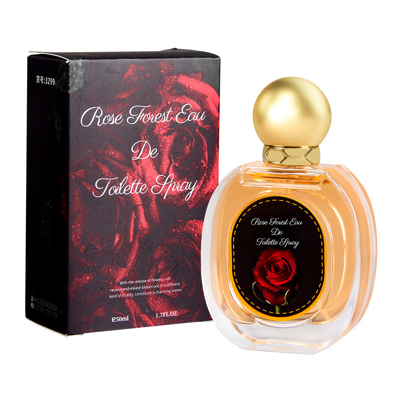 Profumo da donna Rose Forest, diretto dalla fabbrica, transfrontaliero, fragranza leggera a lunga durata, profumo fresco ed elegante per ragazze._voghion.com