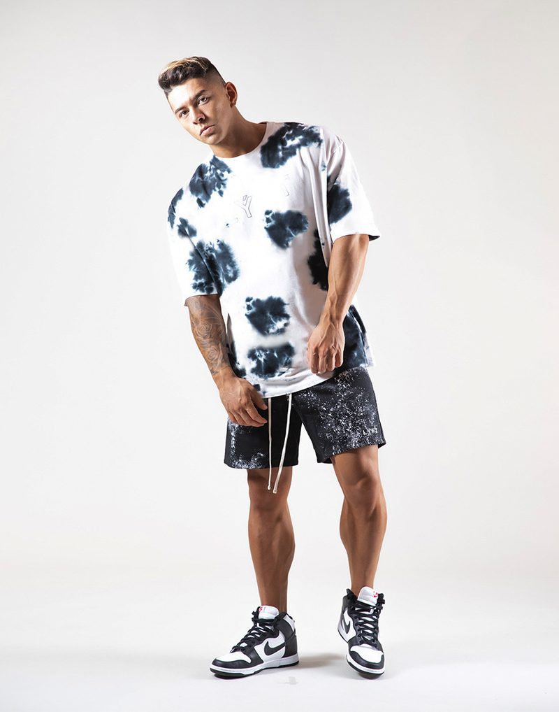 Muscle Man Spring/Summer New Brother Sports Leisure Gym Running Exercise Mesh Quick Dried Short Sleeve T-shirt_voghion.com