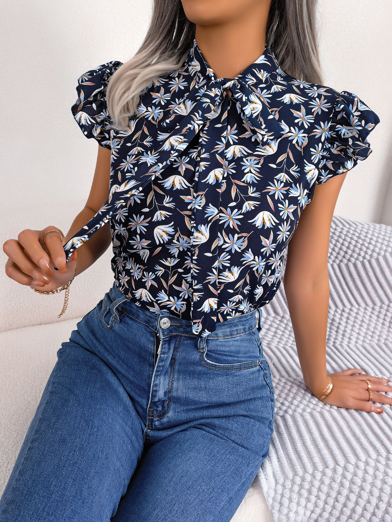 Dames Tops Trendy Grafische Workout Tops Plus Size Korte Mouw Y2K Tops Chiffon Zomer Blouses Flowy Shirts Party Tuniek_voghion.com