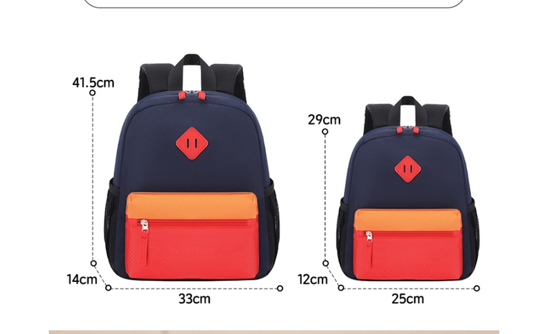 kindergarten schoolbag 3 5 years old cartoon tutoring class training class boys and girls small bag color matching_voghion.com