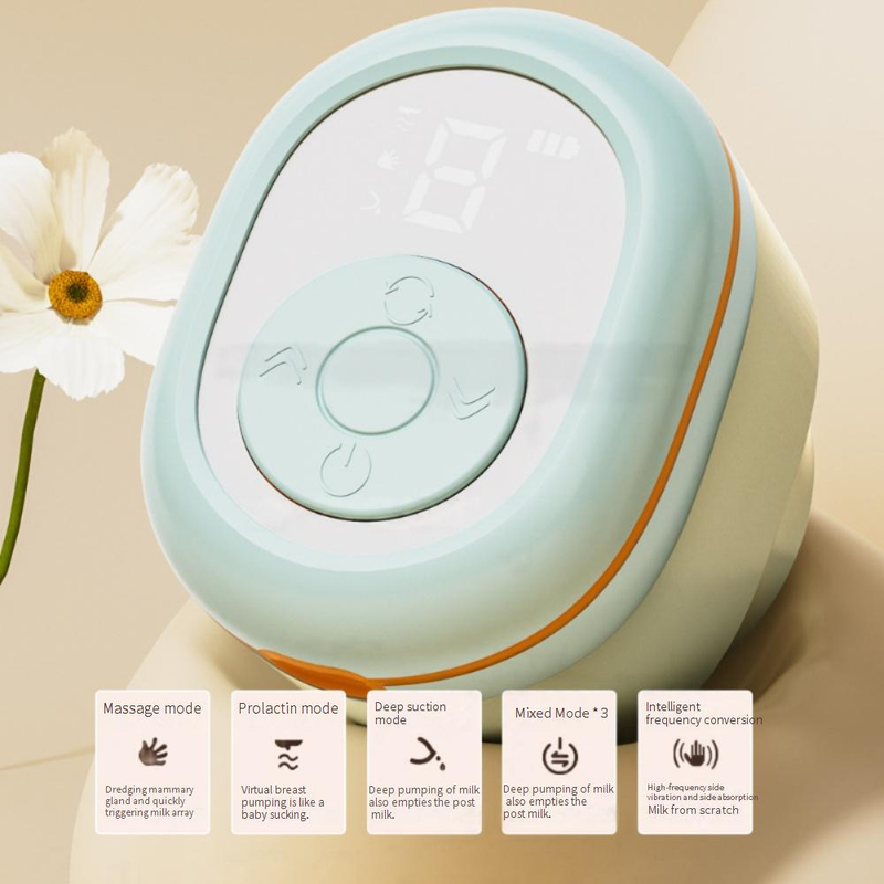 Breast Pumps All In One Electric Breast Pump Painless Milk Pumping Massage Silent Charging Automatic Milk Extraction_voghion.com