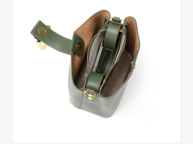 Geantă mini pentru femei, geantă de umăr tip găleată, stil nou, primăvară și vară, toate potrivirea, geantă de mare capacitate, portabilă, pentru navetiști, geantă de mână pentru femei_voghion.com