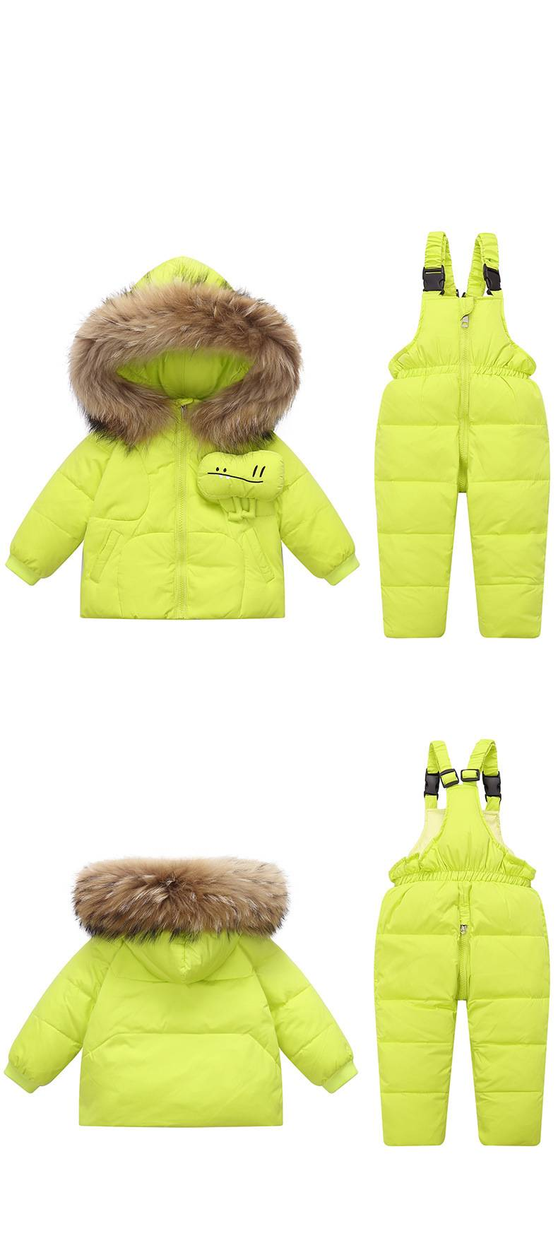 Children's Down Jackets, Thick And Warm Ski Suits, 1 6 Jackets/ski Suits_voghion.com