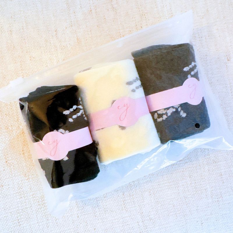 Lovely Bows Around Socks Set Of 3_voghion.com