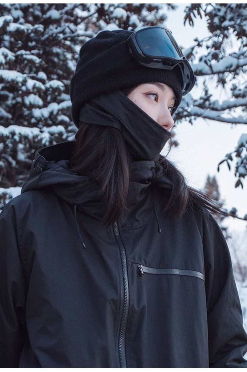 Maschera e passamontagna da sci invernali di alta qualità: foderati in pile, antivento, protezione dal freddo per sci, ciclismo e sport all'aria aperta_voghion.com