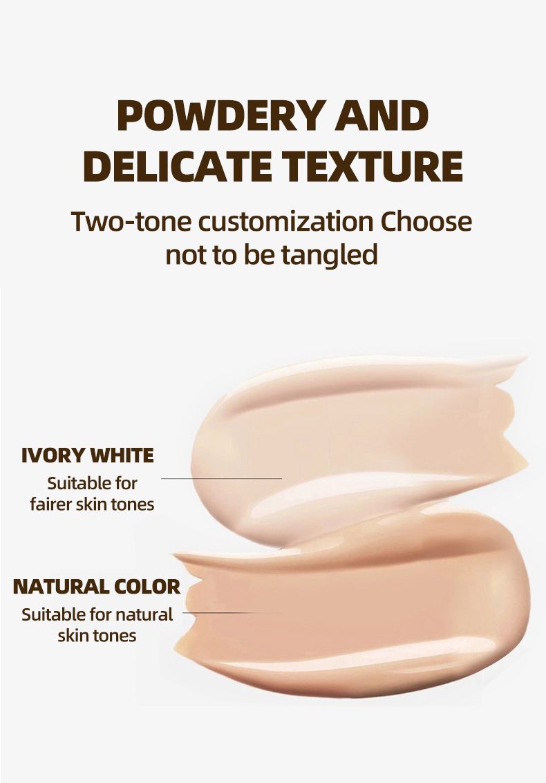 Face Foundation Special ICVC Natural Liquid Foundation Conceals Blemishes, Moisturizes And Nourishes The Skin, Moisturizing And Light Foundation_voghion.com