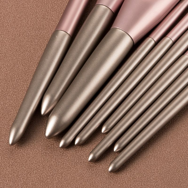 9-teiliges Make-up-Pinsel-Set, Cabocinon-Set, Make-up-Tools, Lidschattenpinsel, Puderpinsel, Beauty-Make-up GUJHUI_voghion.com