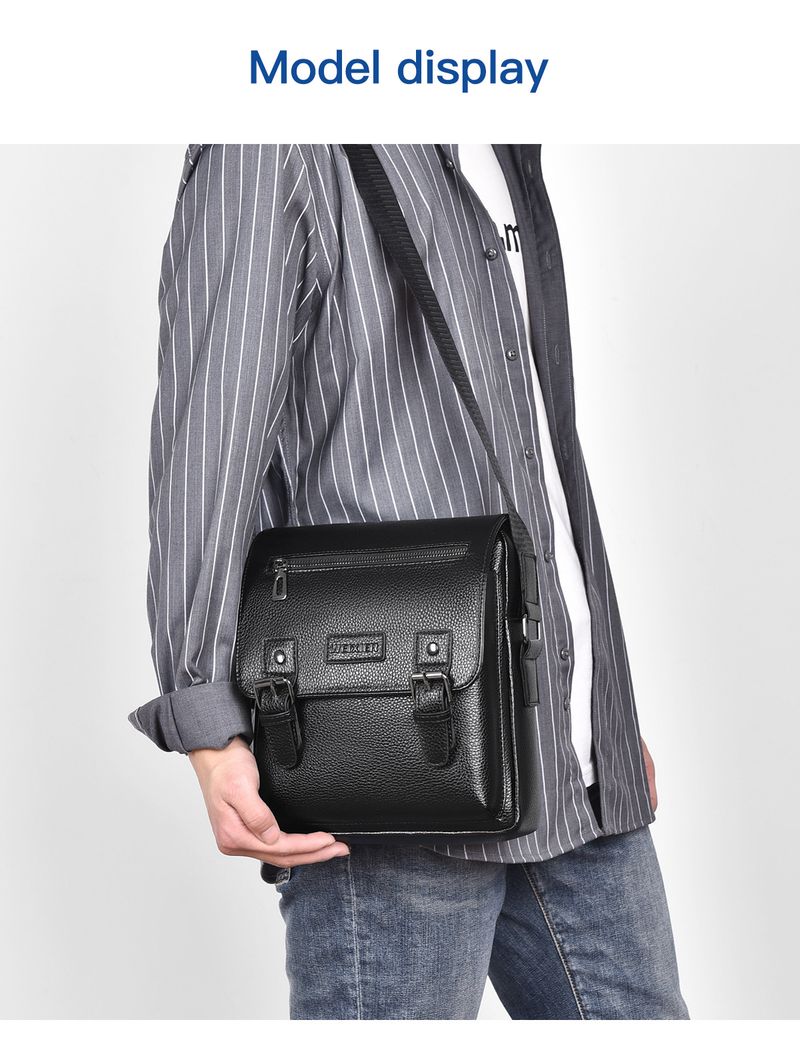 Borsa a tracolla da uomo in tela, borsa a tracolla da uomo di alta qualità, borsa casual di grande capacità, zaino da uomo_voghion.com