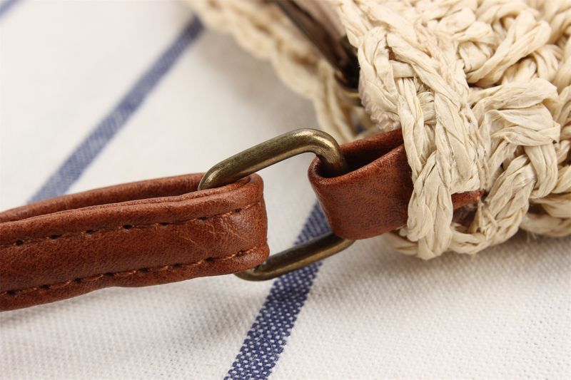 Women's Bags One Piece Of New Paper Rope Woven Small Bag For Seaside Vacation, Beach Photography Messenger Bag, Versatile Forest Style Messenger Bag_voghion.com