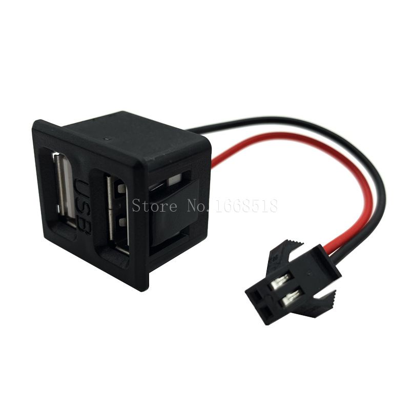 Presa di alimentazione per lampada USB femmina di tipo C con base a doppio strato e connettore per cavo_voghion.com