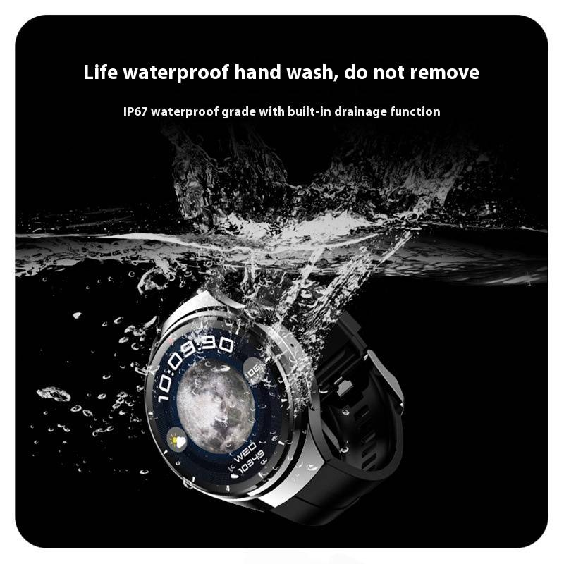 G6Pro Extraordinary Planet Smartwatch Sports Mode Make And Receive Calls NFC Door Opening Offline Payment Health Monitoring_voghion.com