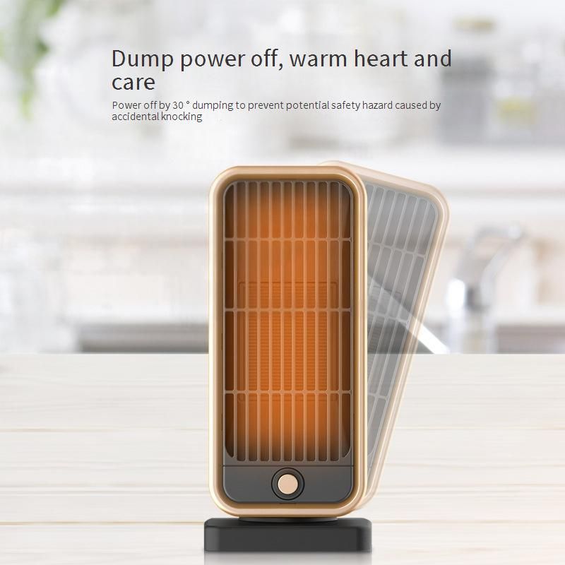 500W PTC Ceramic Space Heater With Remote Control, Fast Heating & Overheat Protection For Home Office Bedroom Use"_voghion.com