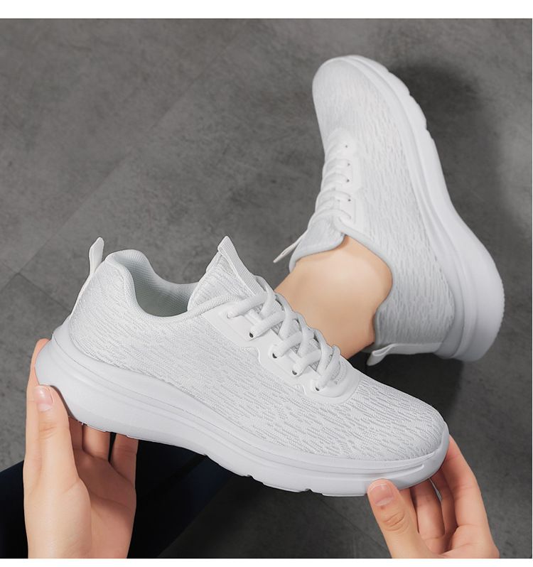 Summer new men's and women's sports shoes travel soft sole light leisure not tired feet work shoes_voghion.com