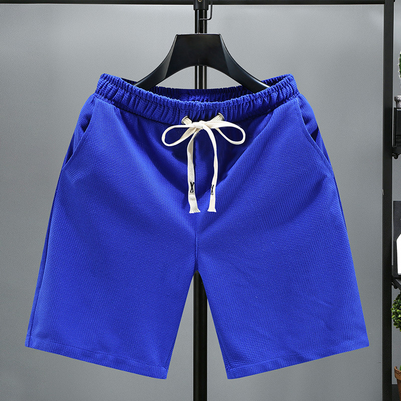 Fat Plus Size Fat Summer Locker sitzende Herren-Shorts, trendige und modische halbe Strandhose, lässige Mittelhose_voghion.com