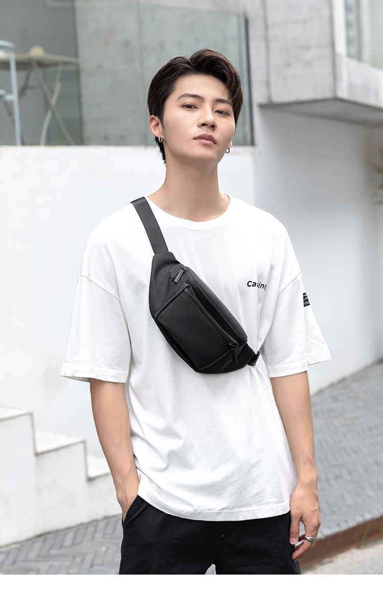 Neie Stil Messenger Bag Trendy Mark Single Shoulder Small Bag Broschtbeutel Villsäiteg waasserdicht kleng Schëllerbeutel Männer Crossbody Taillebeutel_voghion.com