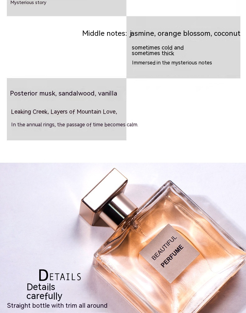 Novo perfume Gabrielle Natural Perfume Feminino Eau De Toilette duradouro 50ml Floral Fresh Perfume_voghion.com