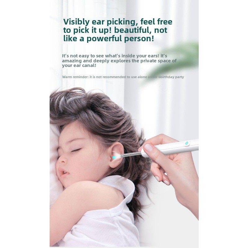 NE7 visual ear scoop ear scoop wireless wifi endoscope high definition ear picking_voghion.com