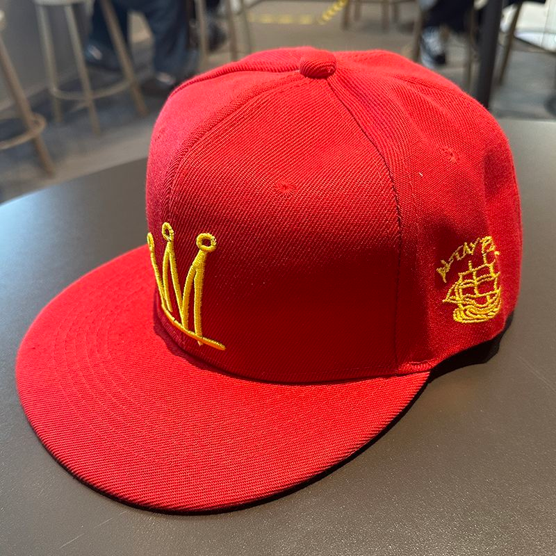 Hip Hop Men's Women's Flat brim Spring and Autumn Baseball Big Headed Street Dance Trendy Person Straight Board American_voghion.com