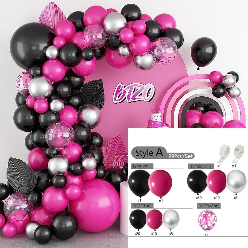 Set di palloncini per feste, decorazioni per hotel, inaugurazioni di compleanni e festività_voghion.com