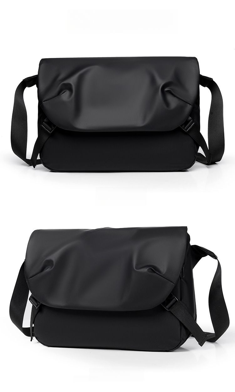 Crossbody Bag Men's Casual Versatile Men's Multi-functional Waterproof Diagonal Backpack Shoulder Bag Cycling Commuter Satchel_voghion.com