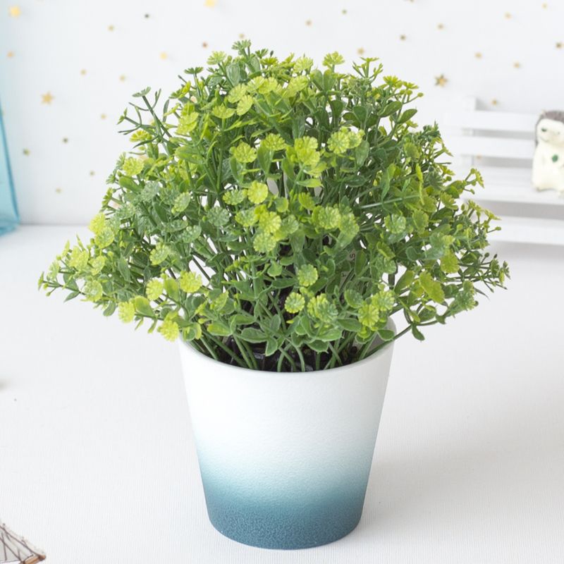 Magnolia green bonsai decoration simulation plant bonsai wholesale simulation plant green plant potted indoor desktop decoration_voghion.com