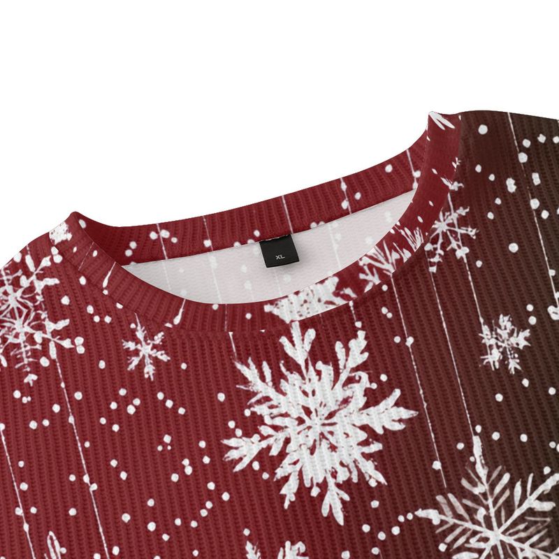 spring and autumn new Christmas 2 casual fashion men's shirt long sleeved round neck ribbed knitted sweater_voghion.com