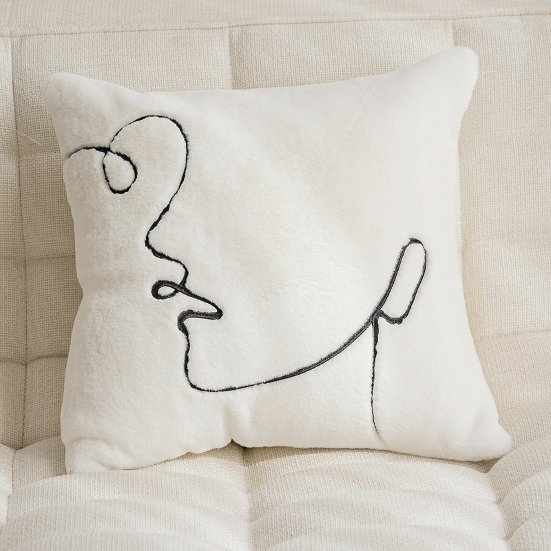 Wholesale of plush pillowcases in Instagram style, living room decoration, pillows, bedside cushions, bed backrest pillows_voghion.com