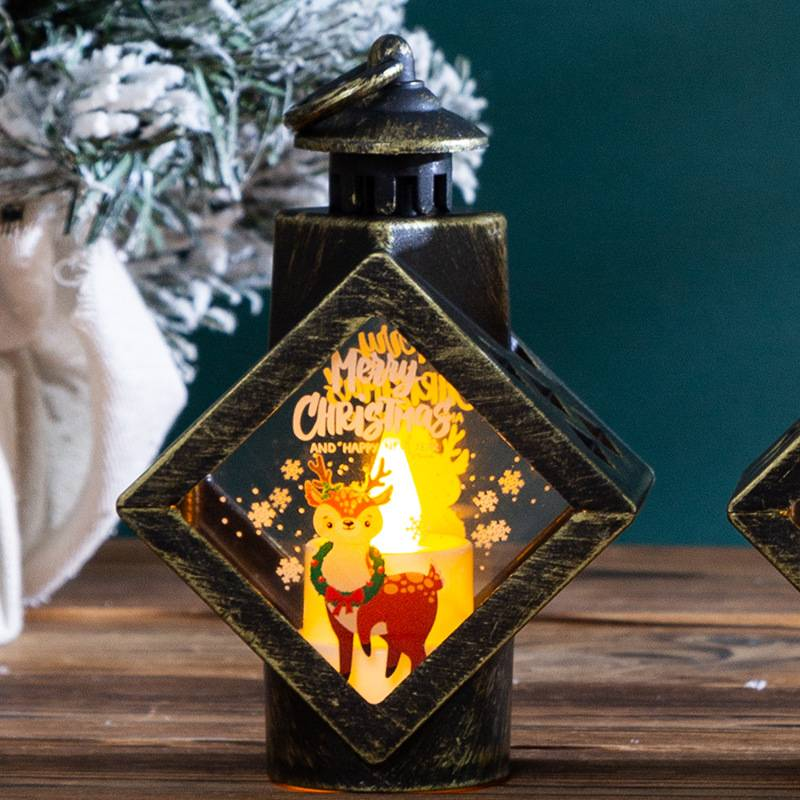 Christmas Decoration Items, Creative Wind Lanterns, Scene Arrangement Props, Party Table Ornaments And Decorations_voghion.com
