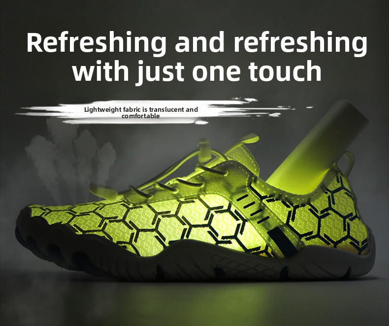 Scarpe da acqua unisex ad asciugatura rapida per nuoto ed escursionismo - Design leggero a piedi nudi | Suola in gomma antiscivolo | Pronte per yoga e spiaggia_voghion.com