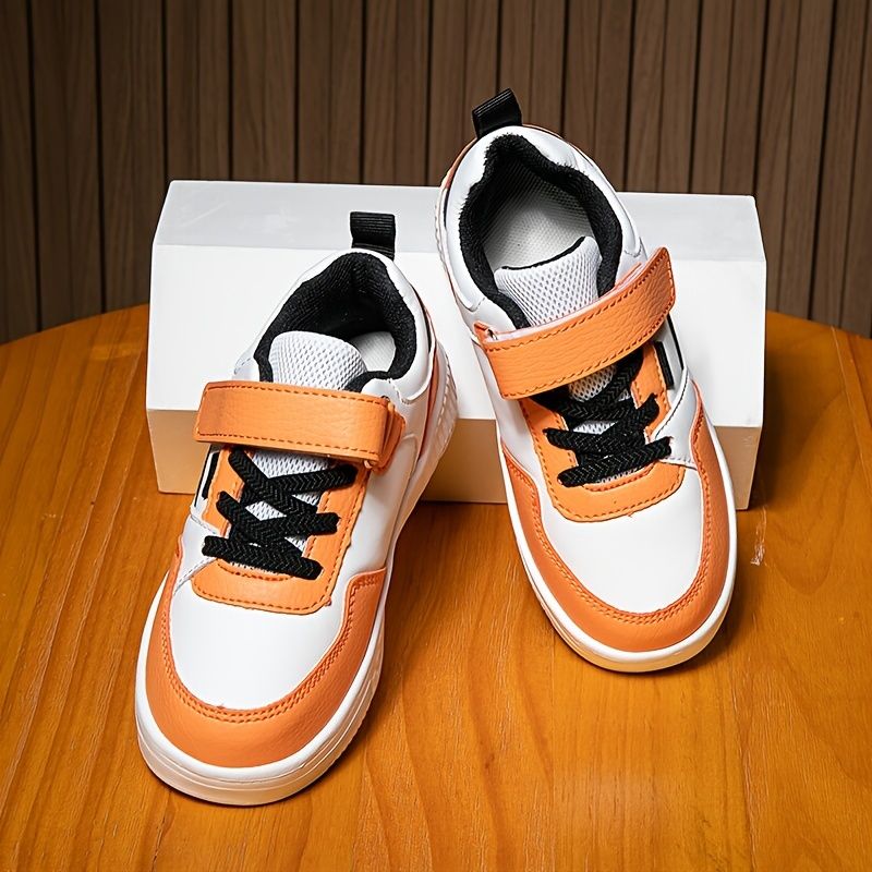 Lässige Low-Top-Skateboardschuhe für Jungen, bequeme, rutschfeste Sneakers für alle Jahreszeiten_voghion.com