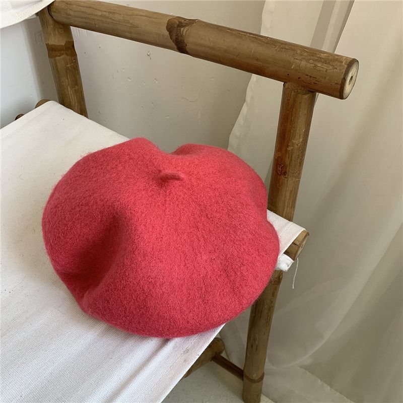 Neuheiten Elegante Wolle Künstler Maler Neue Winter Klassische Heiße Frauen Mädchen Weibliche Verdickte Woll Französisch Hut Baskenmütze Kappe Gorros_voghion.com