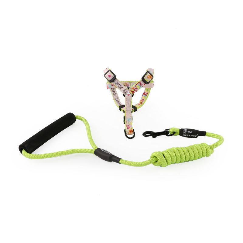 Nuevo y colorido arnés de pecho ajustable para perros pequeños y medianos._voghion.com