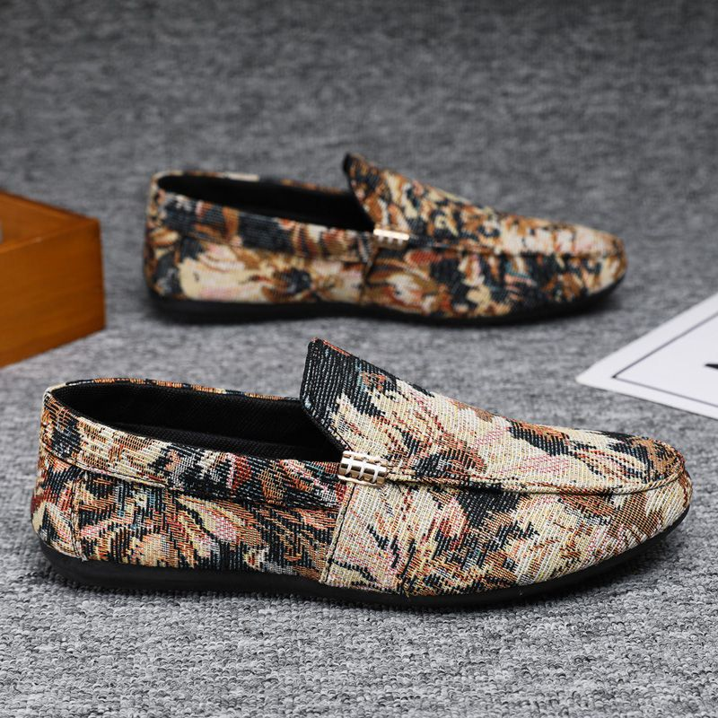 Lente heren One Step, Douban Koreaanse editie, trendy veelzijdige stoffen vrijetijdsschoenen met zachte zool, nieuwe stijl voor luie mannen_voghion.com