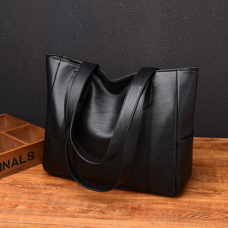 Nuova borsa da donna alla moda, versatile, grande capacità, tracolla, semplice ed elegante, borsa per la mamma_voghion.com