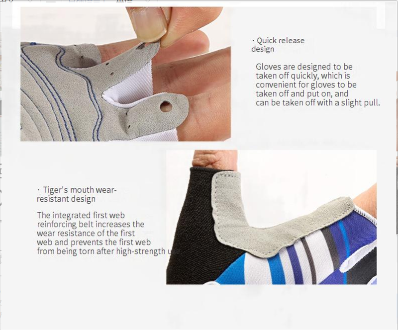 Gants de cyclisme d'été à demi-doigts pour hommes et femmes, gants de cyclisme à doigts courts en lycra respirant pour le sport et le fitness_voghion.com