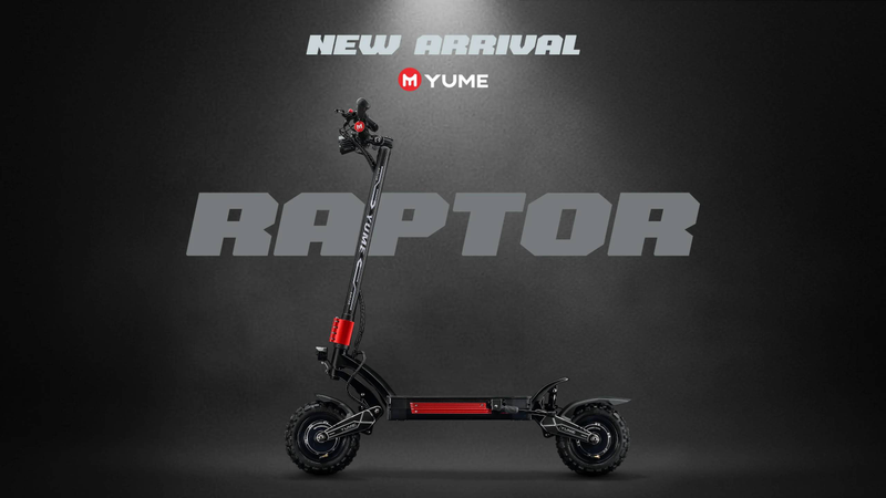 YUME Raptor 6000W dvoumotorová elektrická koloběžka, skládací terénní elektrická koloběžka pro dospělé, 60V-30AH, maximální rychlost 89 km/h, maximální dojezd 96 km_voghion.com