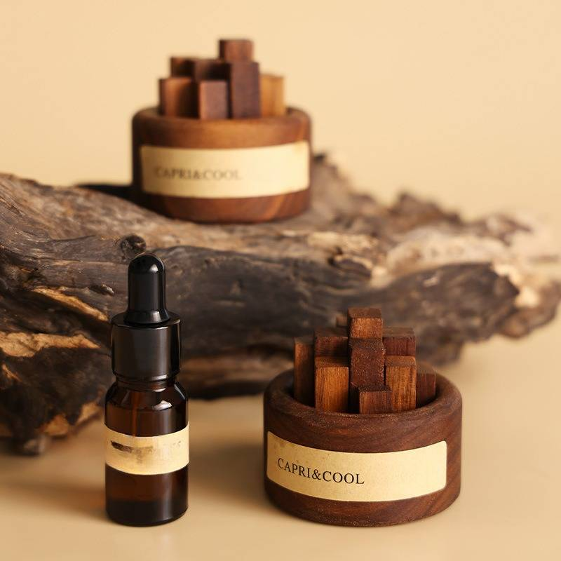Räucherwierk & Räucherbrenner Naturholz Rietset flammlos Aromatherapie Essentiell Uelegdiffusor Fir Heem Schlofkummer & Büro Elegant Heemdekoratioun Kaddo_voghion.com