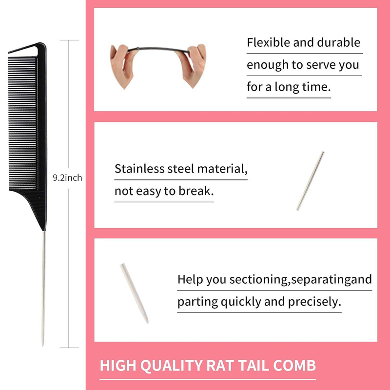 Brosse coiffante volumisante avec poils massants - Brosse démêlante et résistante à la chaleur pour cheveux bouclés et lisses_voghion.com