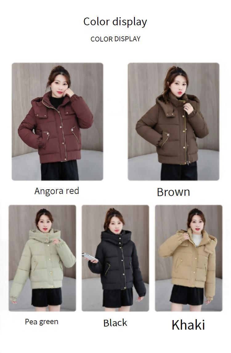 Kurze Pufferjacke für zierliche Figuren – voluminöse Steppjacke mit strukturiertem Reverskragen (5 urbane Neutraltöne, erweiterte Größenauswahl)_voghion.com