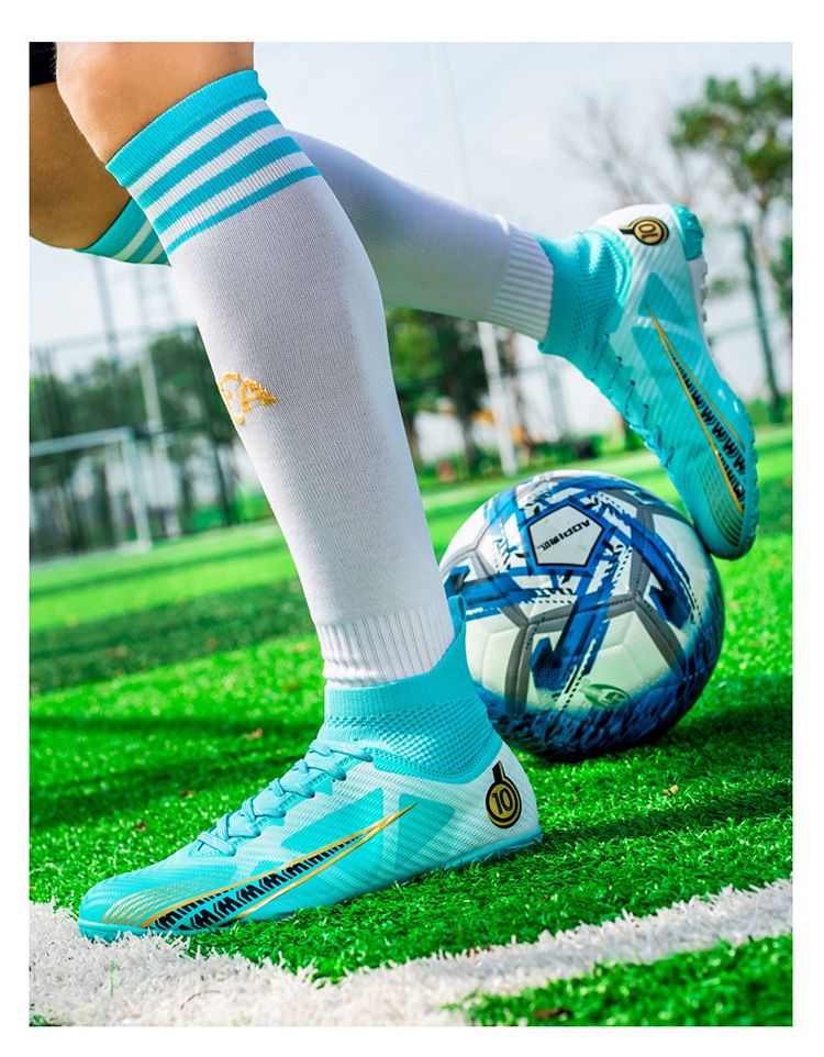 Large Size Authentic High Top Long Nails New Wholesale Student Football Broken Cleats Female Training Shoes_voghion.com