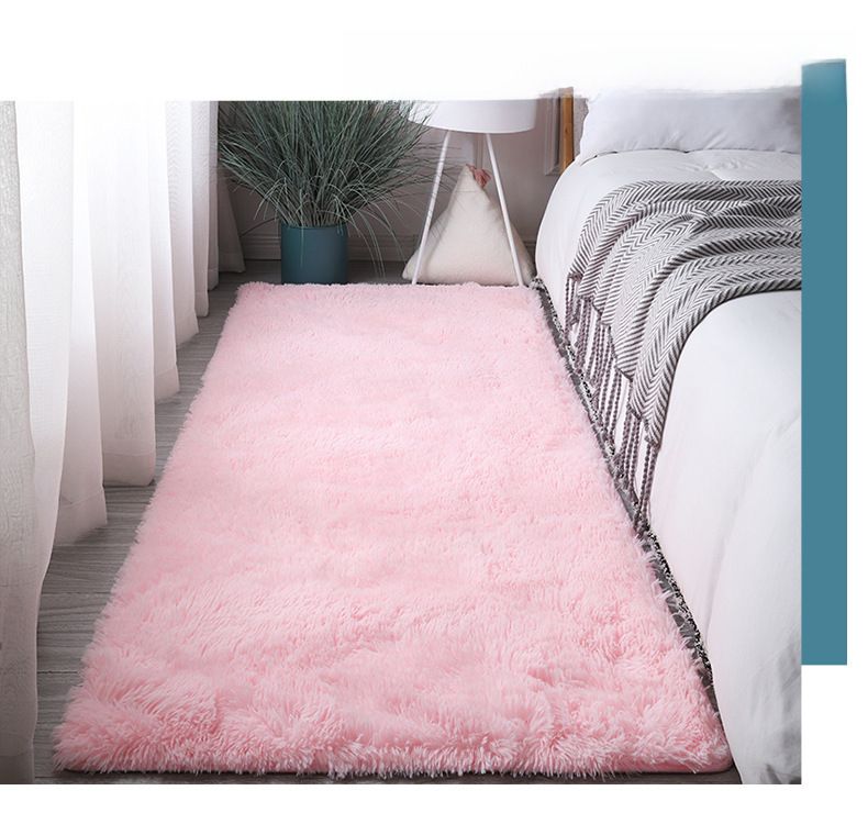 carpet modern simple solid color silk wool carpet living room coffee table sofa cushion bedroom bedside blanket_voghion.com