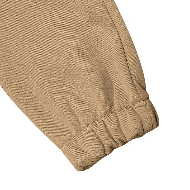Schwere Cargohose mit Fleecefutter – Jogginghose mit mehreren Taschen und Kordelzug für Herren (Schwarz/Armeegrün/Hellbraun, S-XXXL)_voghion.com